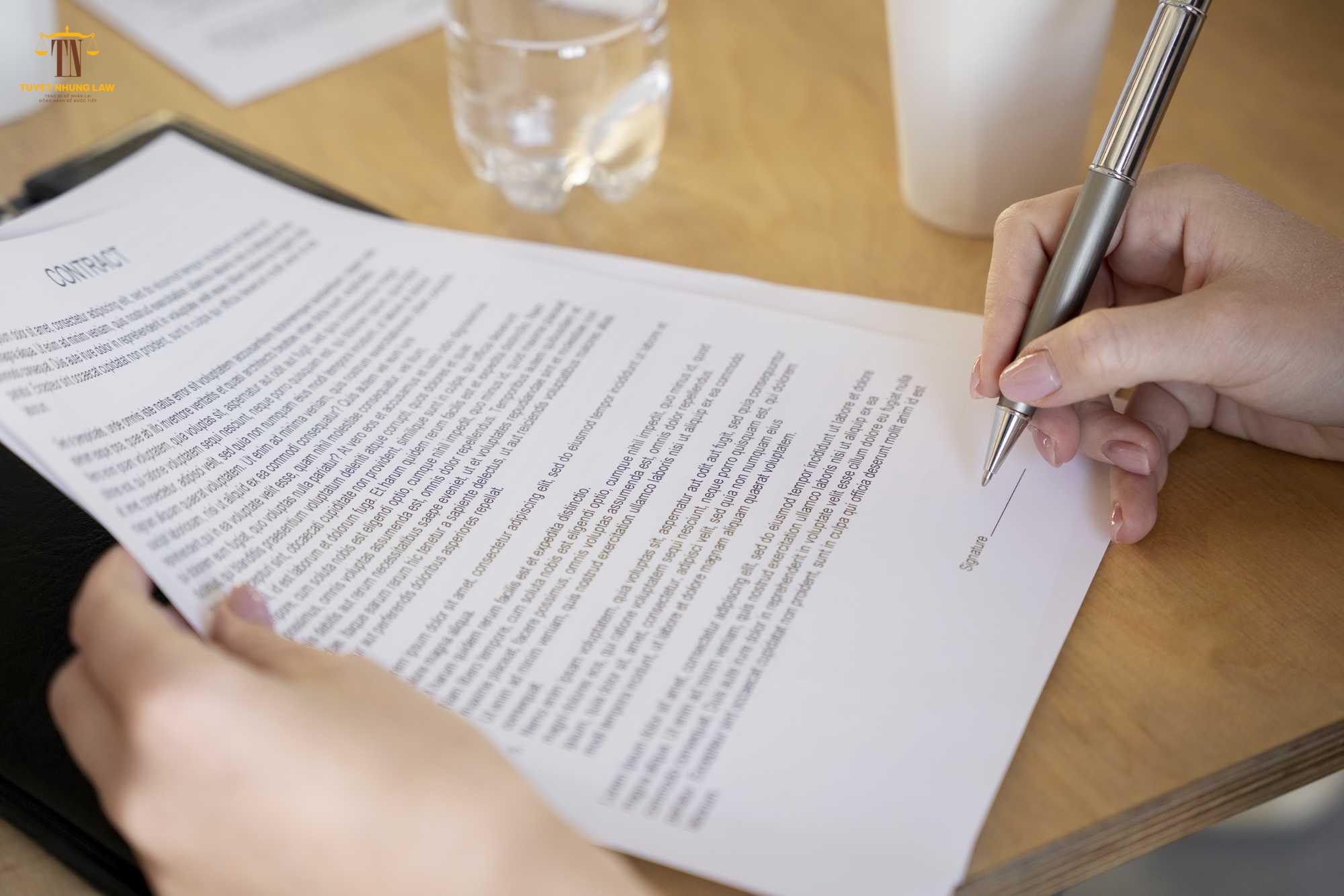 contract appendix